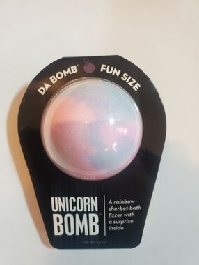Da Bomb Unicorn Bomb Fun Size Bath Fizzer